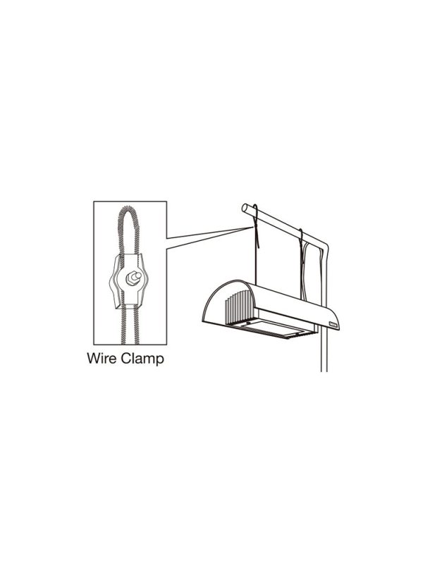 Wire Clamp for Solar RGB (2 pieces)